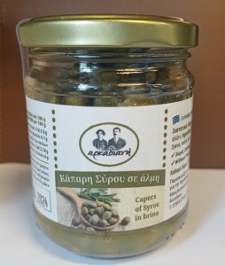 Capers in brine
